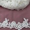 1 Yard Luxury B1 Yard Luxury Beaded & Corded Lace Trim on Mesh, 2" Wide for Bridal Dresses